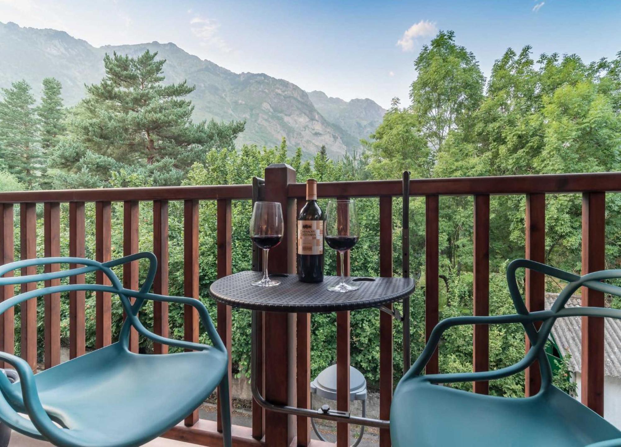 Loira Casa Sanchines Duplex De Lujo En Benasque Apartman Kültér fotó