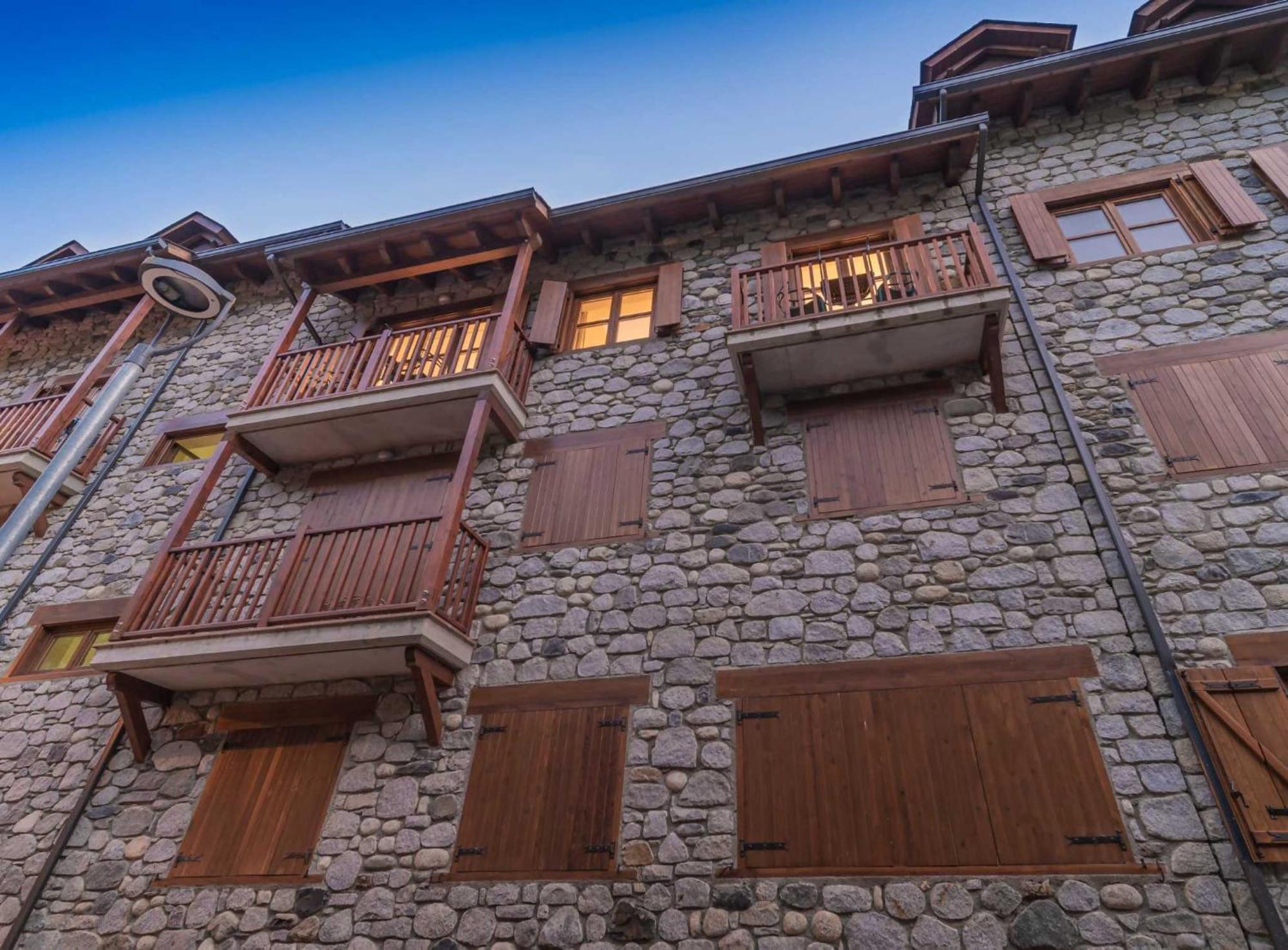 Loira Casa Sanchines Duplex De Lujo En Benasque Apartman Kültér fotó