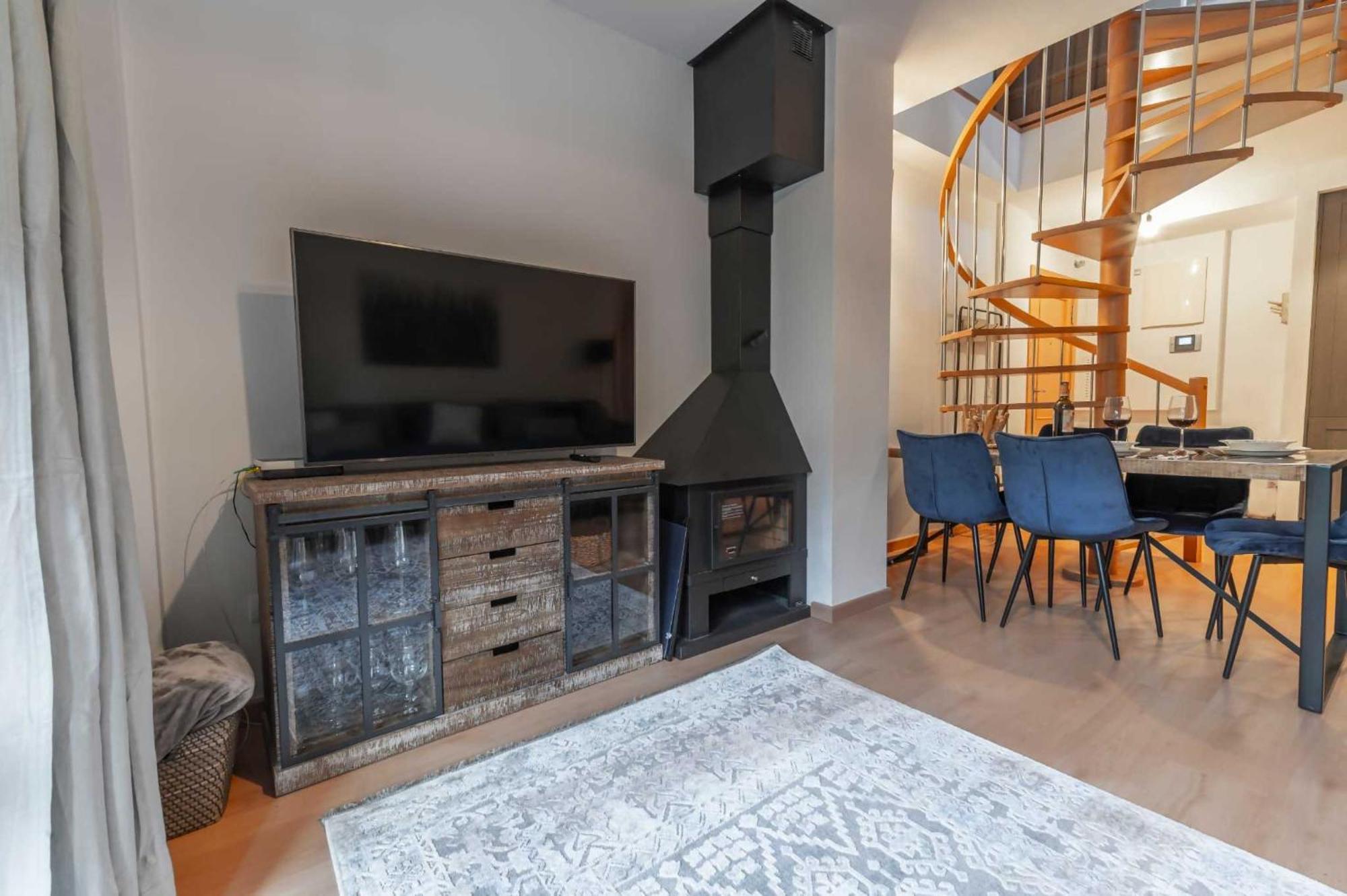Loira Casa Sanchines Duplex De Lujo En Benasque Apartman Kültér fotó